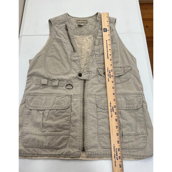 Royal Robbins Vintage 90s Hiking Safari Fishing Tan Vest Men's Size S Small - Picture 11 of 12